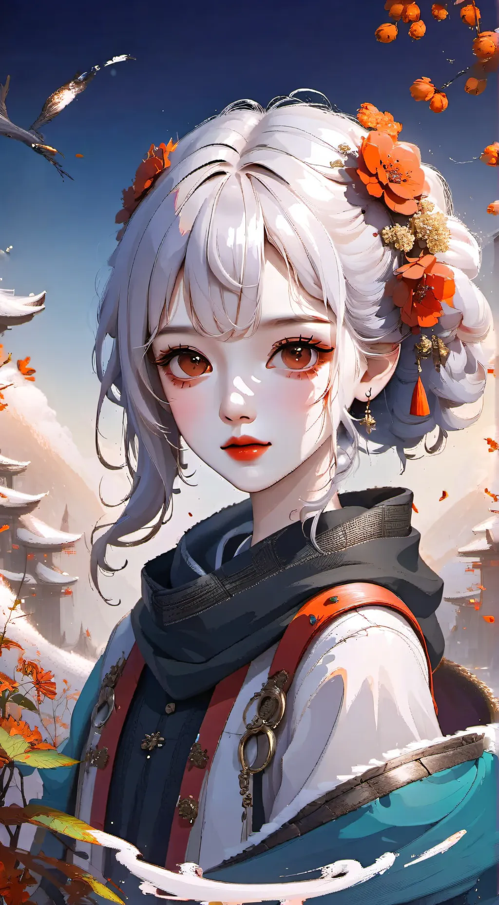 ai character: one piece  background