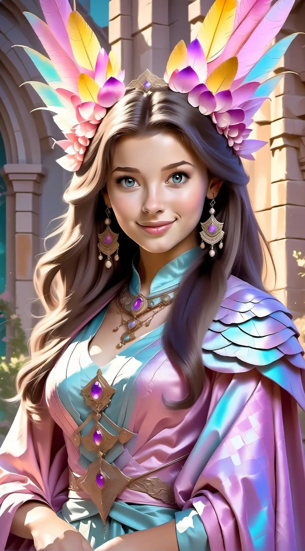 ai character: Dayanara  background