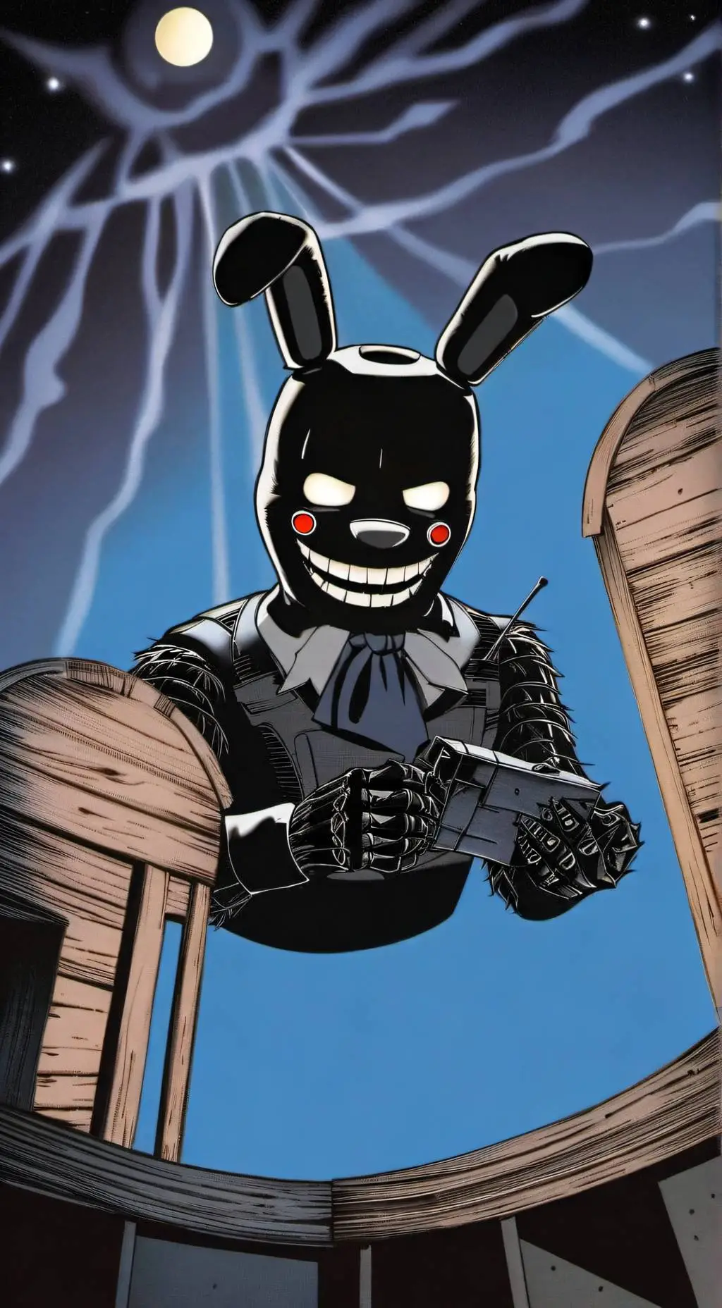 ai character: ★•°FNAF°•★ background
