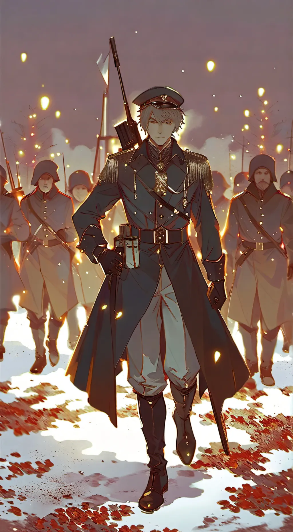 ai character: Krieg background