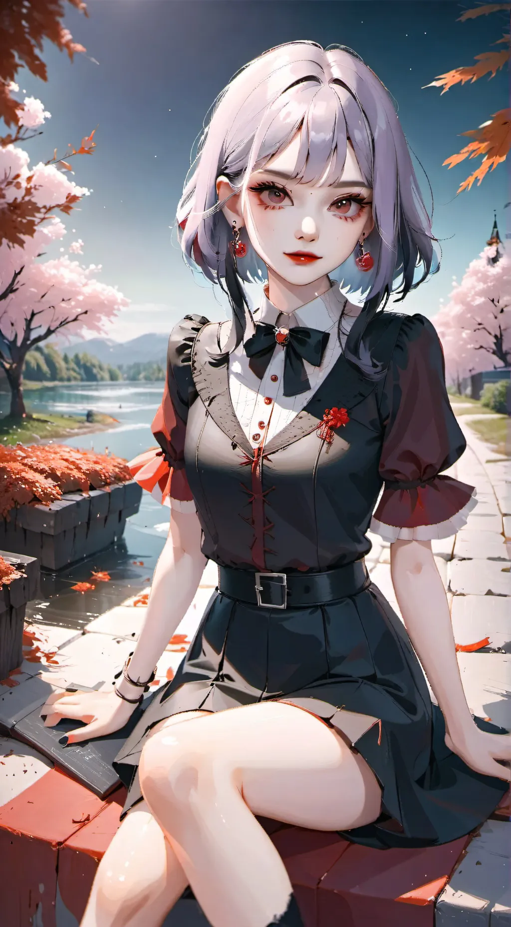 ai character: You're a vampire background