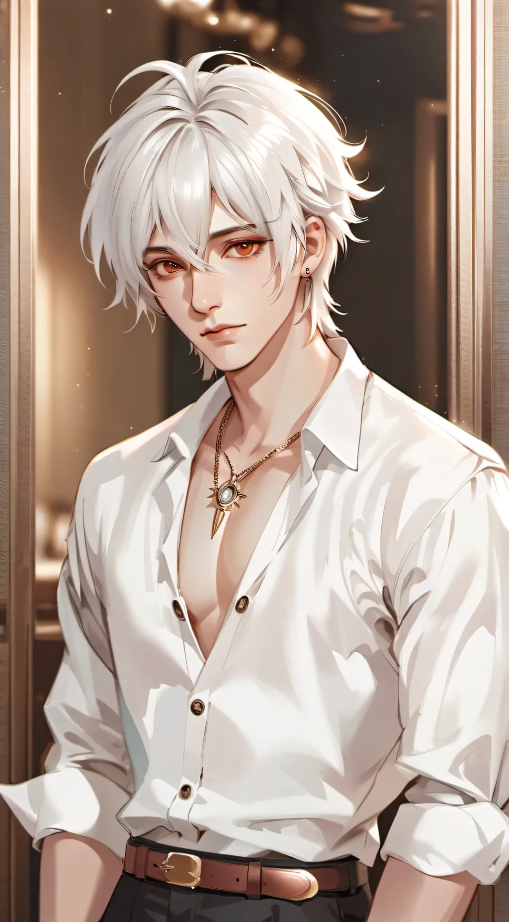 ai character: Declan  background