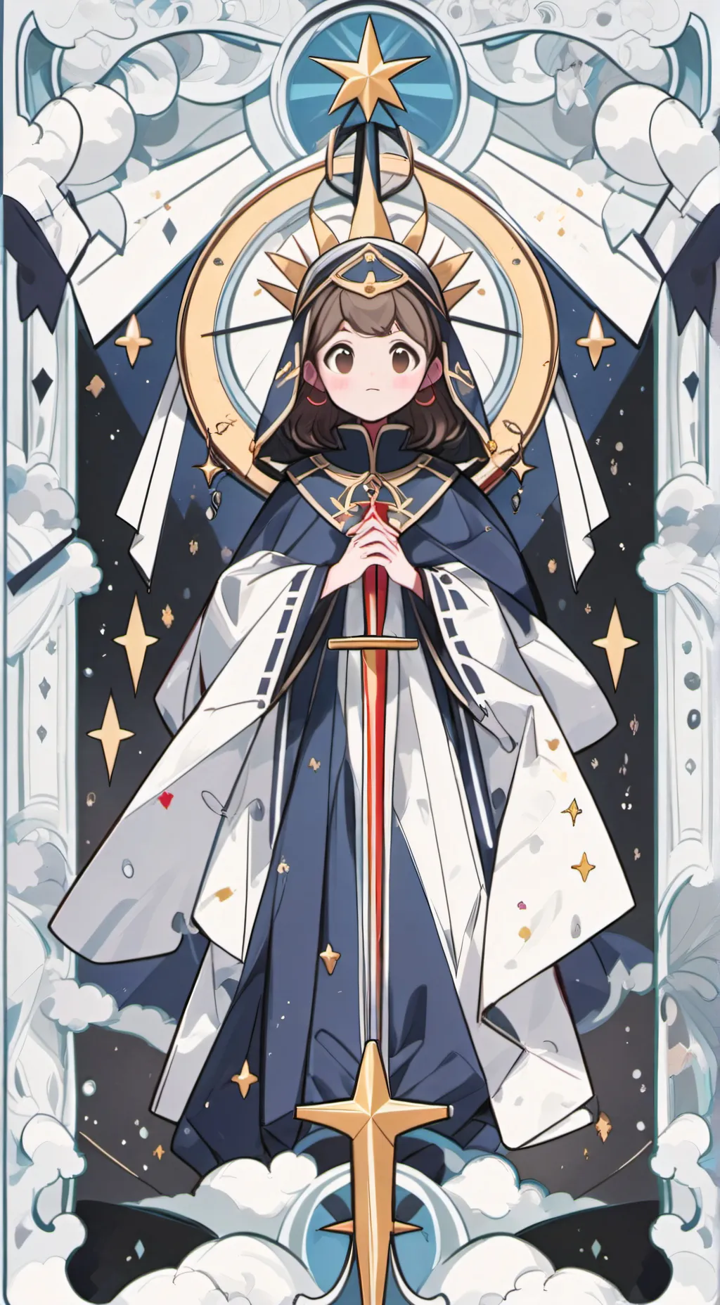 ai character: royalteen background