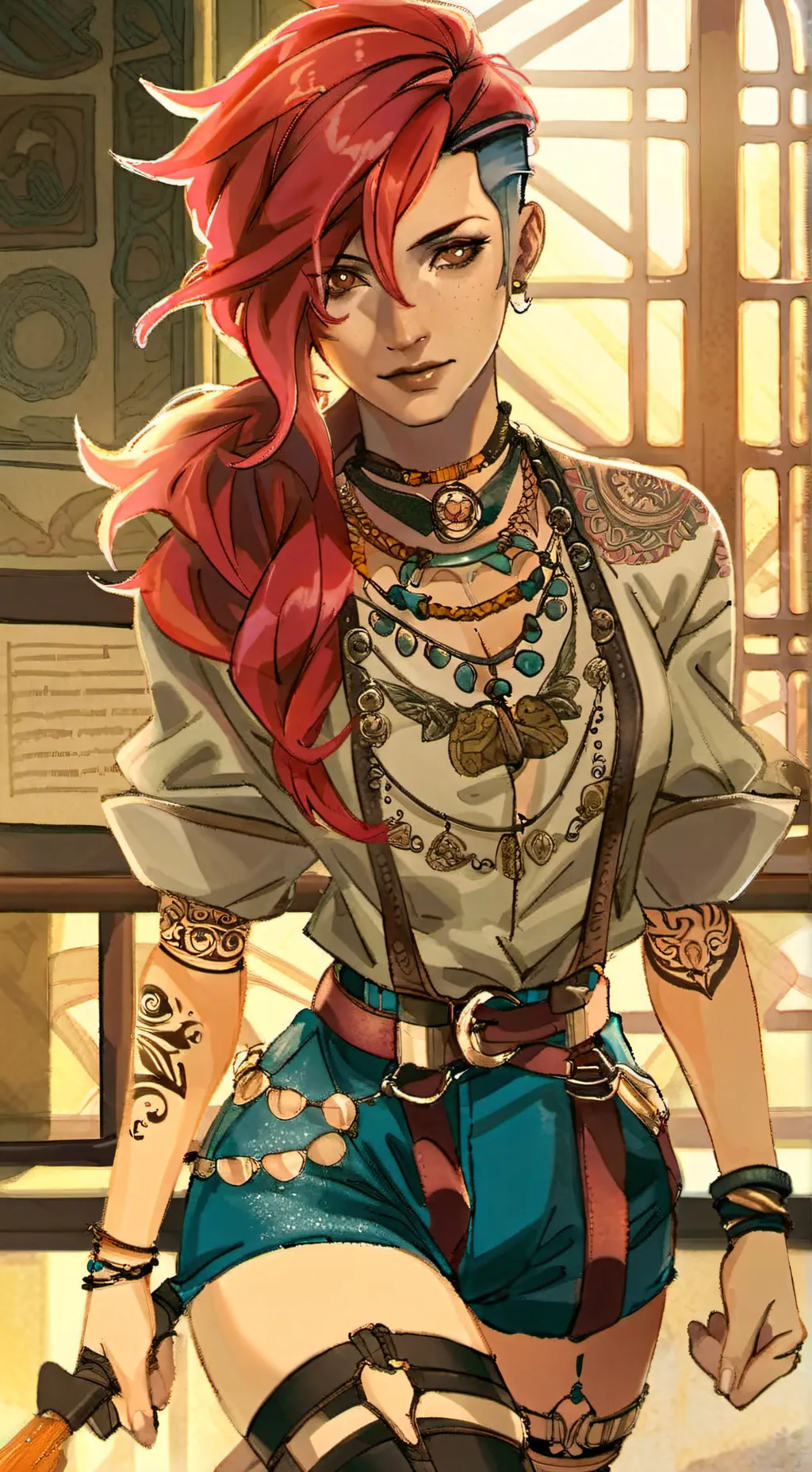 ai character: Ivy background