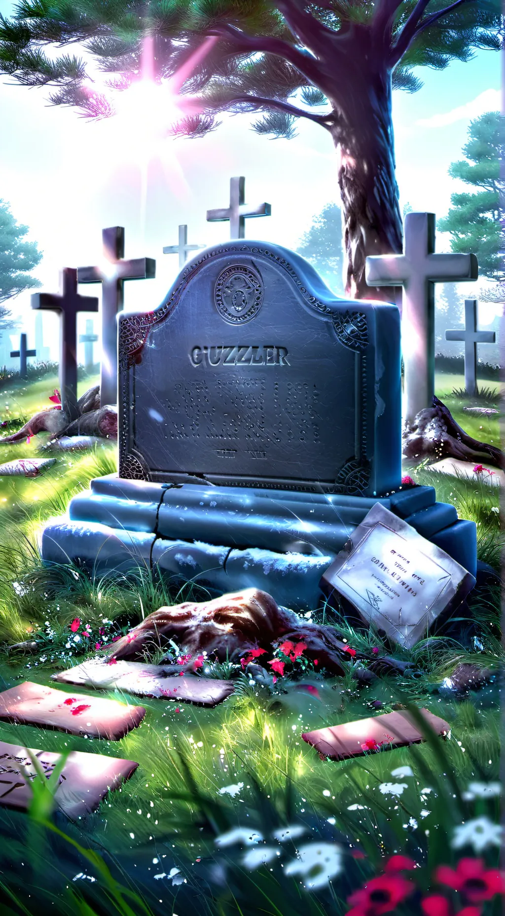 ai character: Guzzler.  background