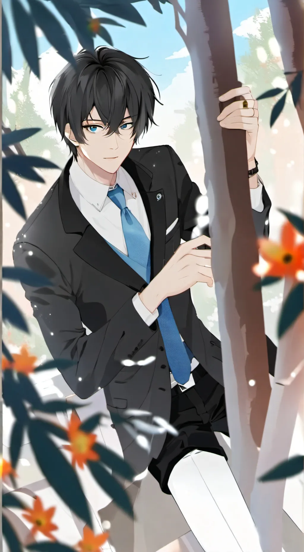 ai character: solo background