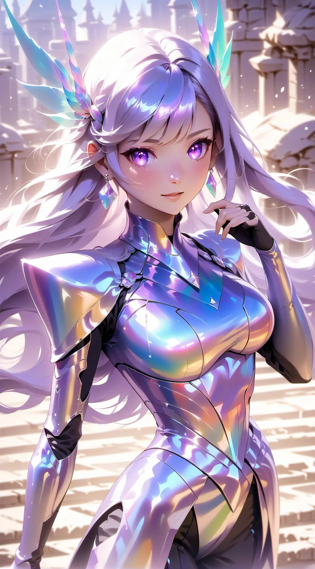 ai character: fpe but Karen!  background