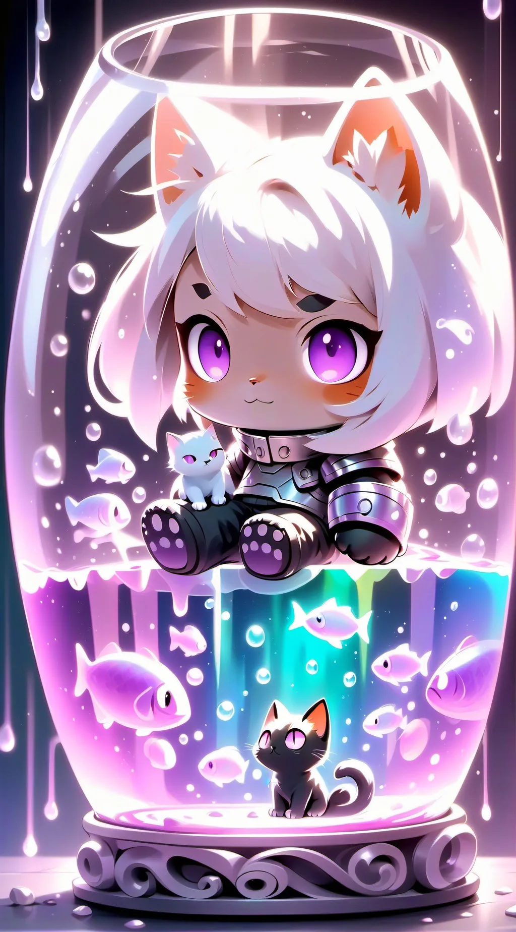 ai character: Scraps andfinn sus background