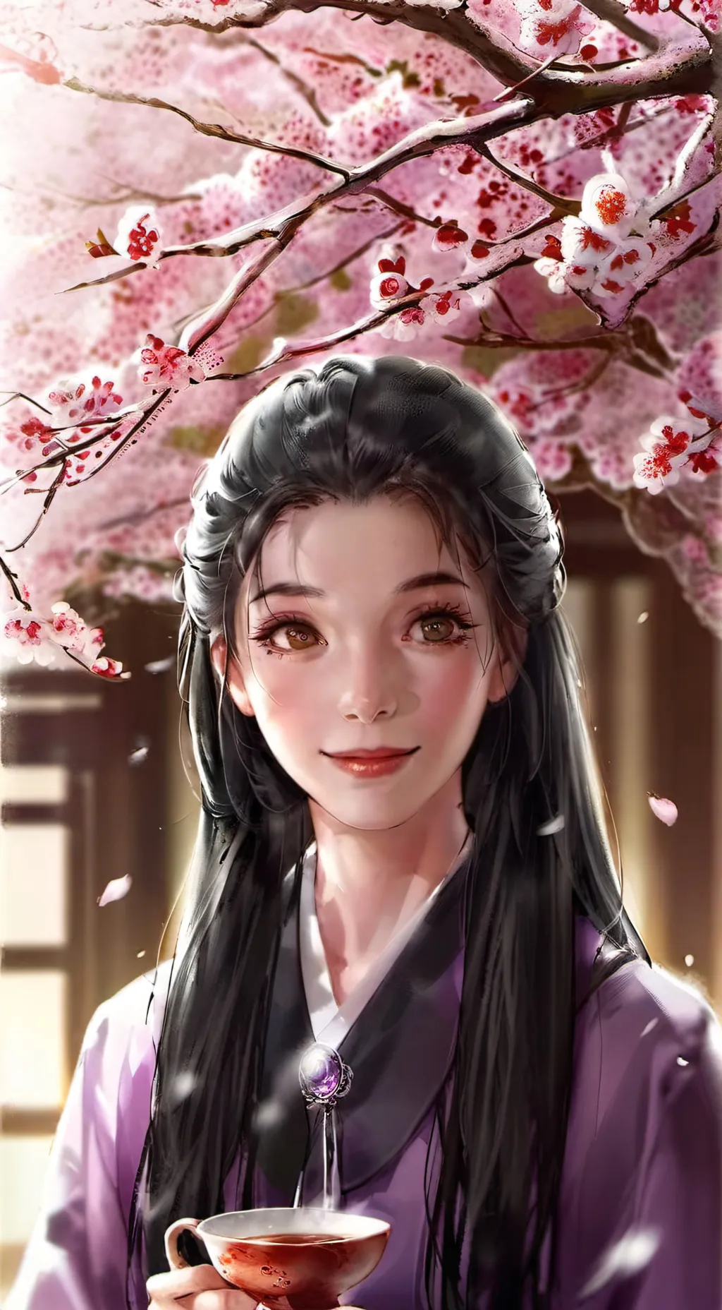 ai character: Himari background