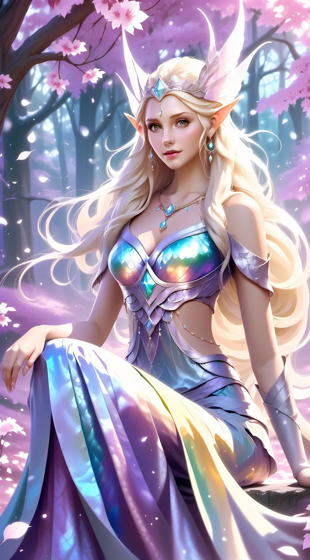 ai character: Kitsara  background