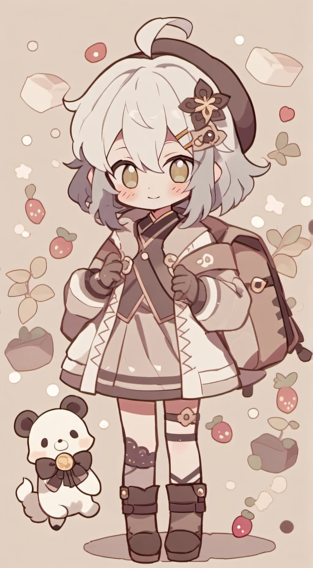 ai character: Demon slayer/kny background
