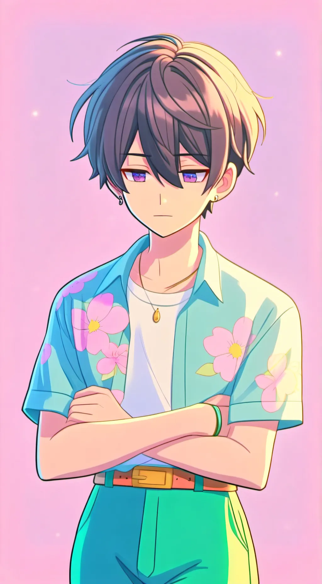 ai character: santi background