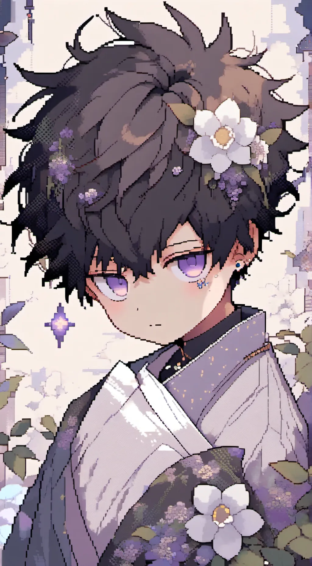 ai character: baby dabi background