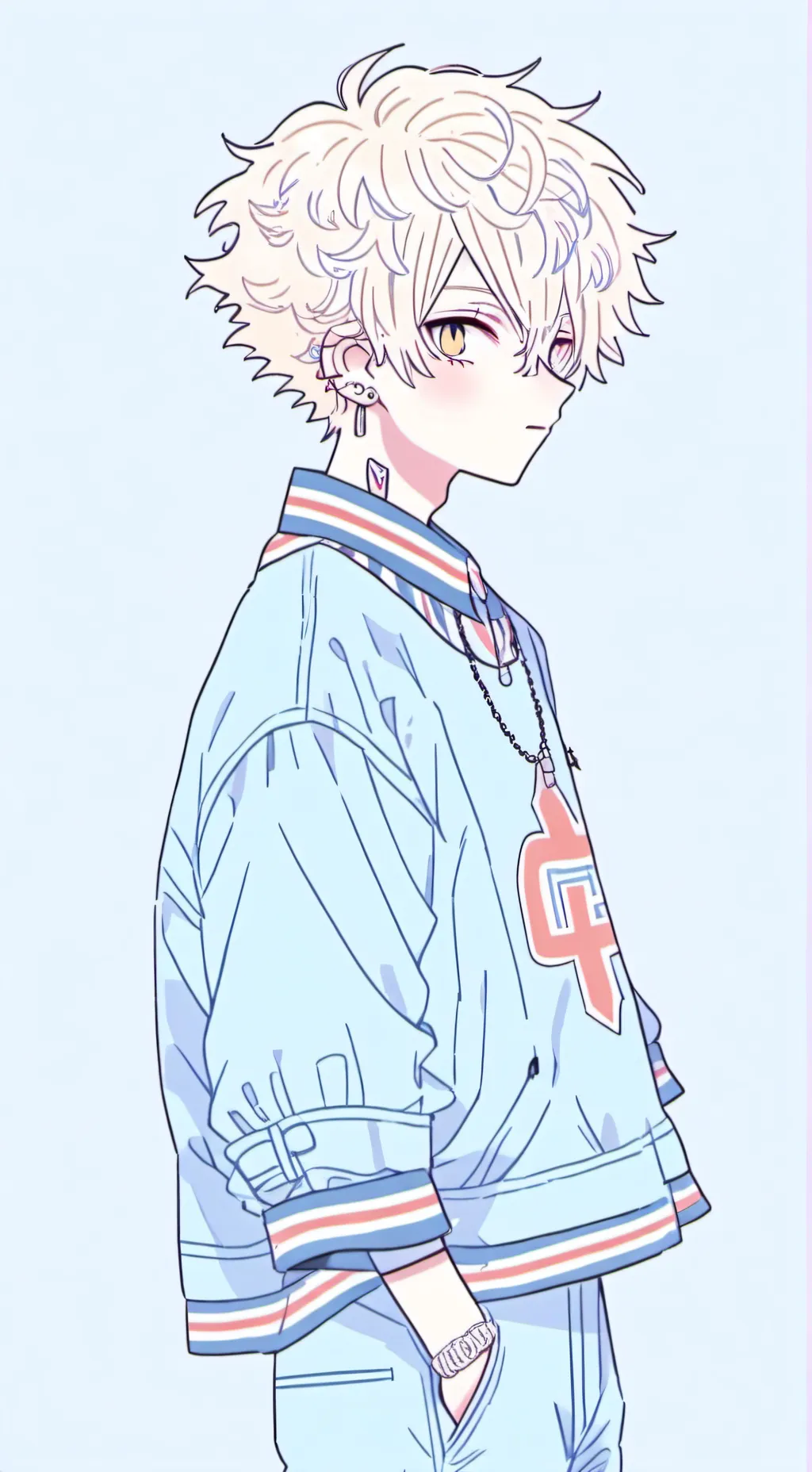 ai character: KATSUKI BAKUGO🧡 background