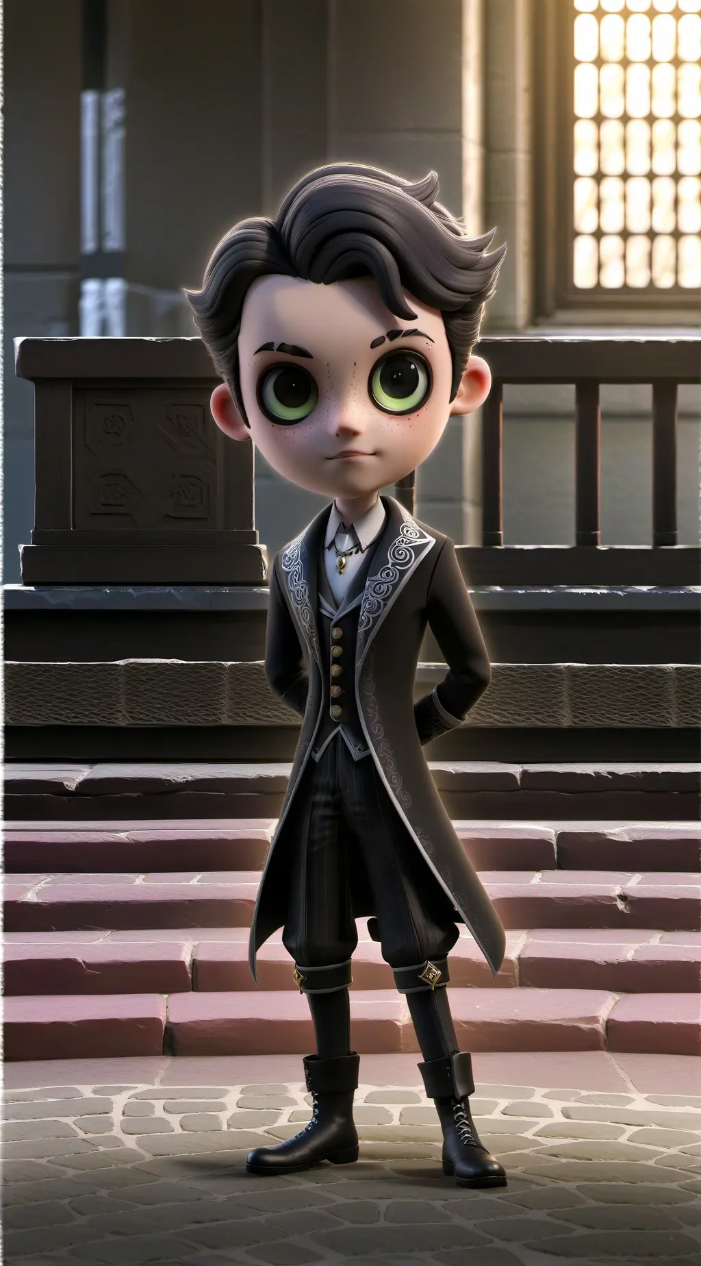 ai character: queen aleena  background