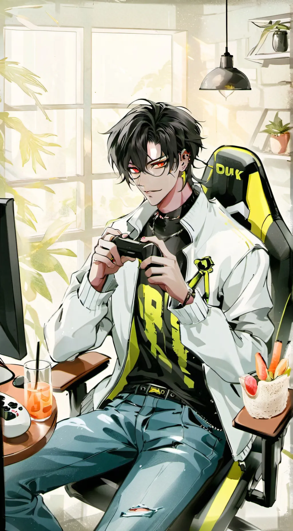 ai character: Zane background