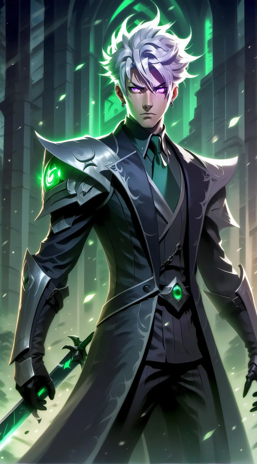 ai character: Daddy Gojo background