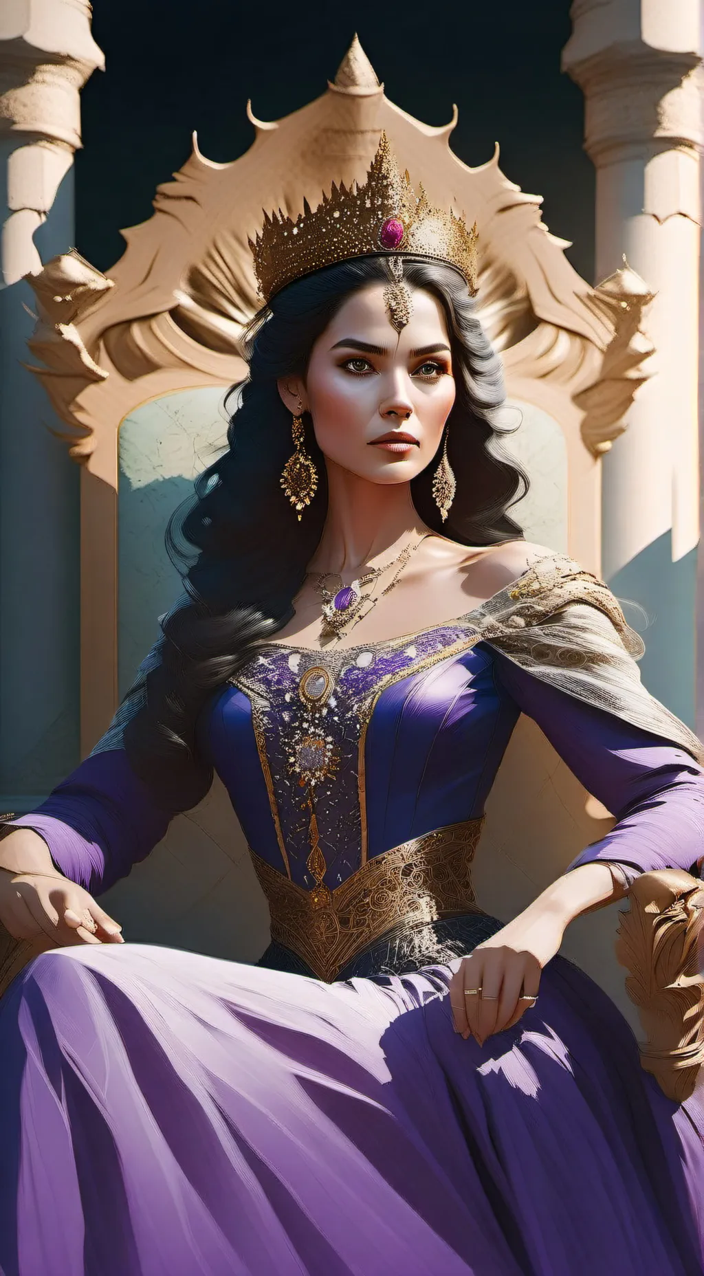 ai character: Aurelia background