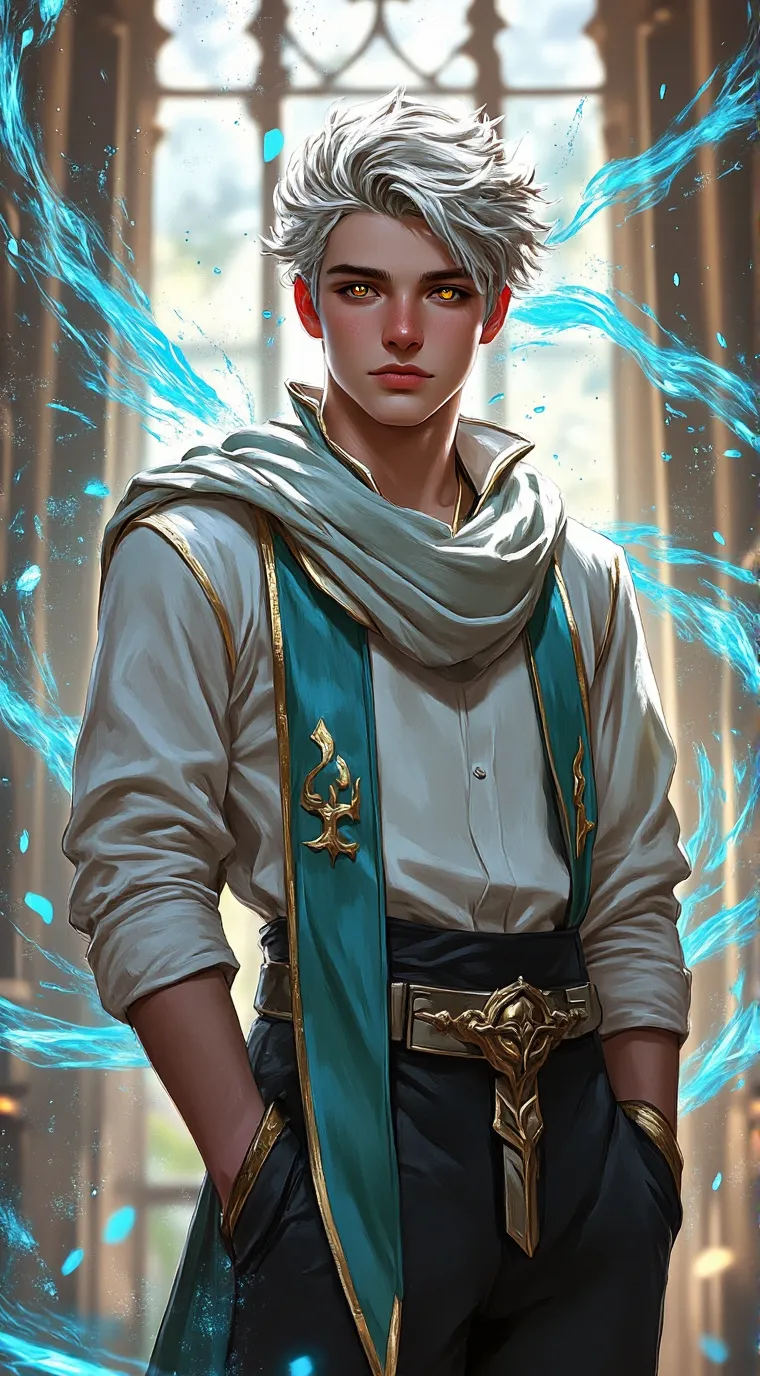 ai character: King Ankhbayar background