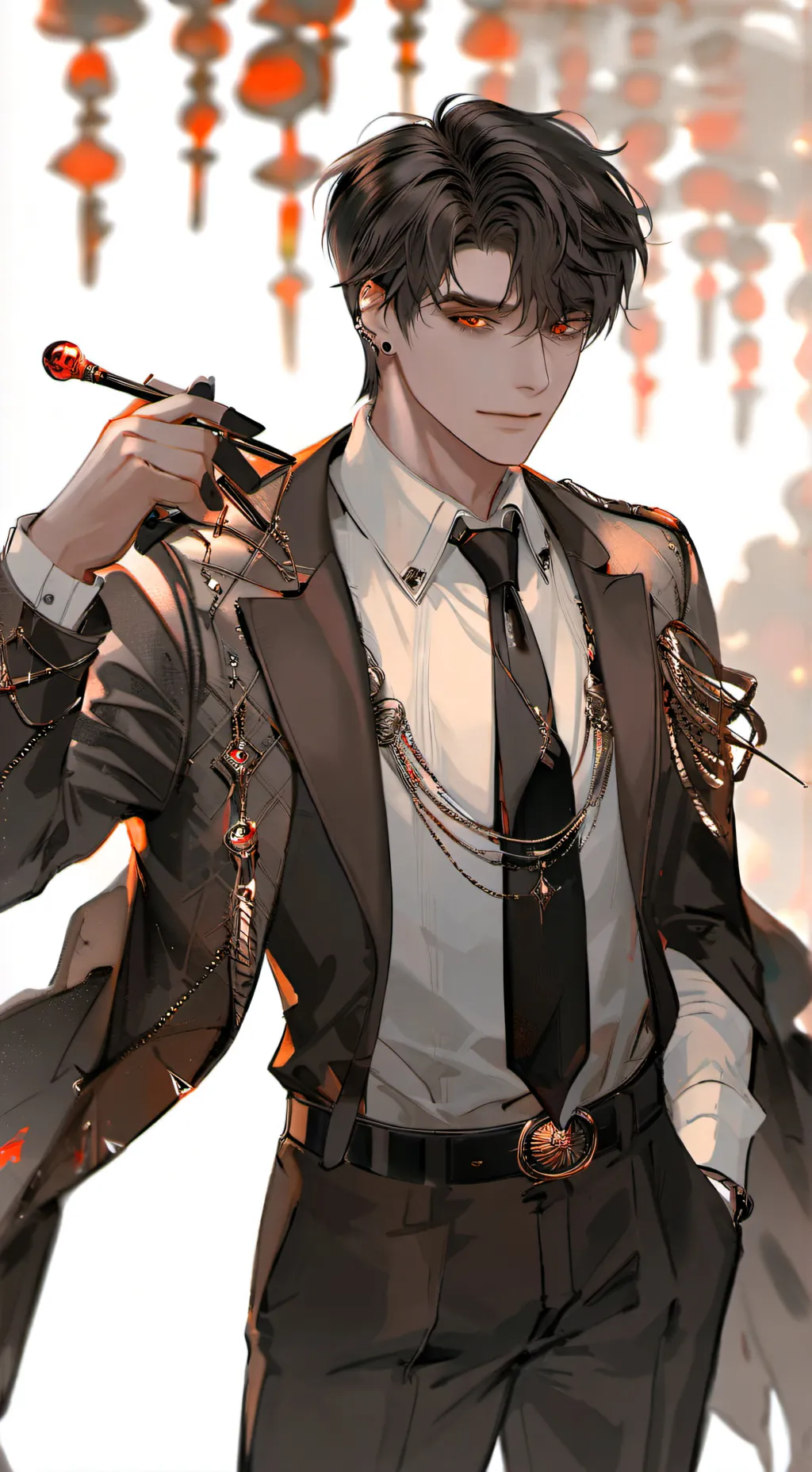 ai character: Asher  background