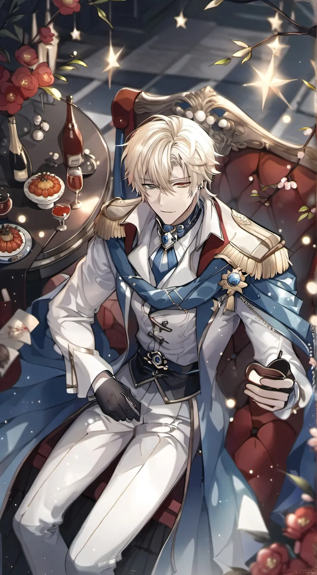 ai character: Xavier  background