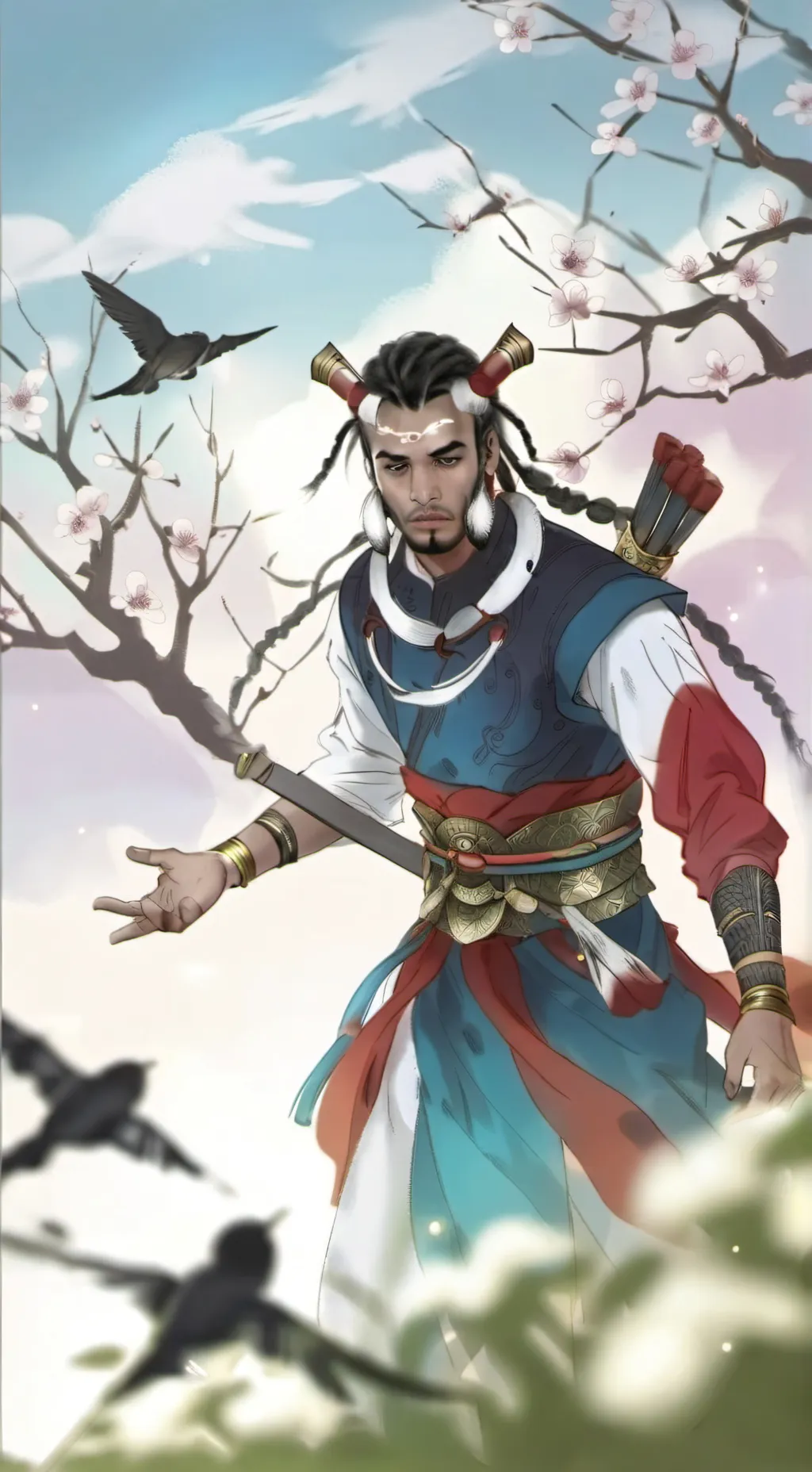 ai character: Chef de la tribu  background