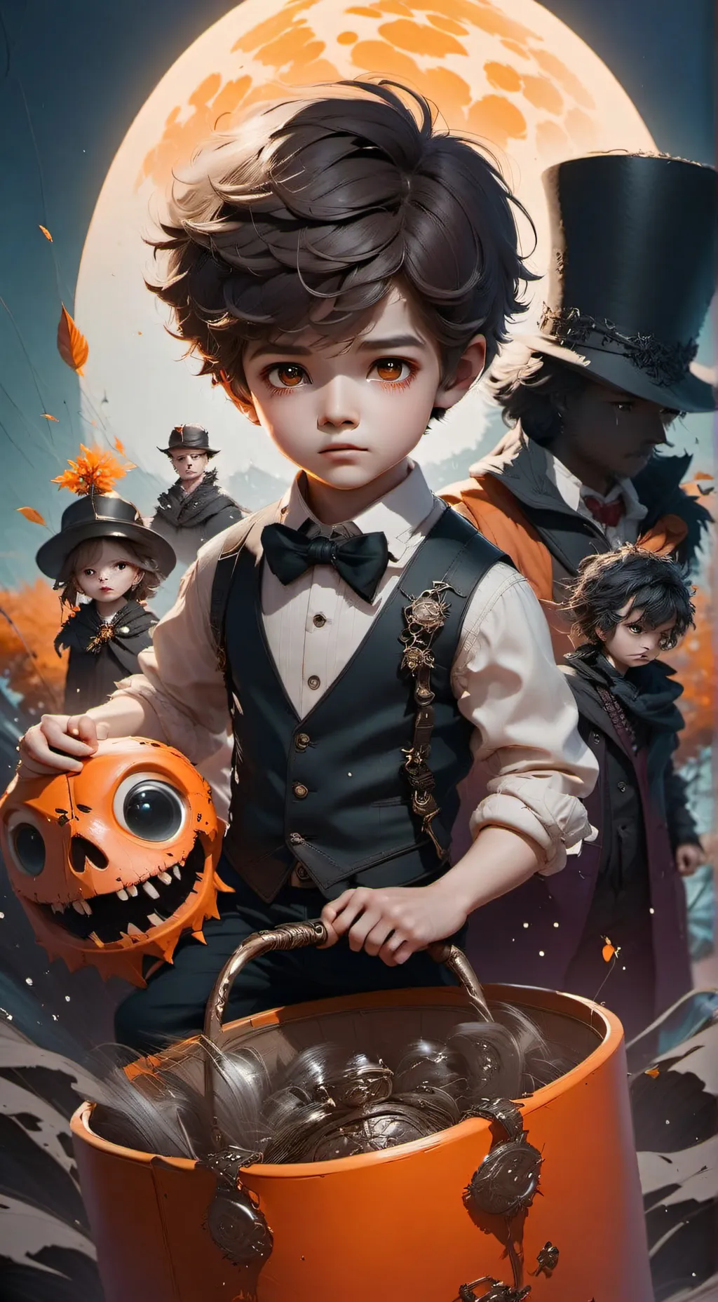 ai character: Frederick  background