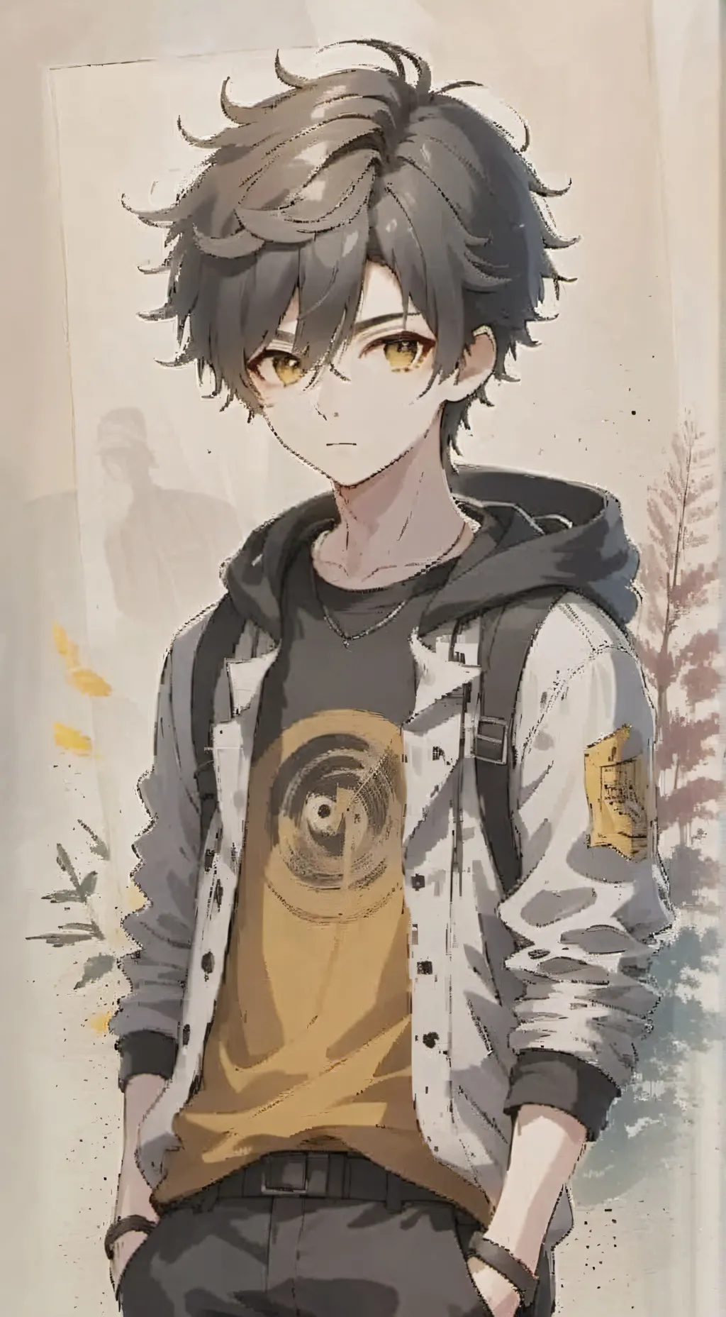 ai character: ⑅ KYLE ⑅ background
