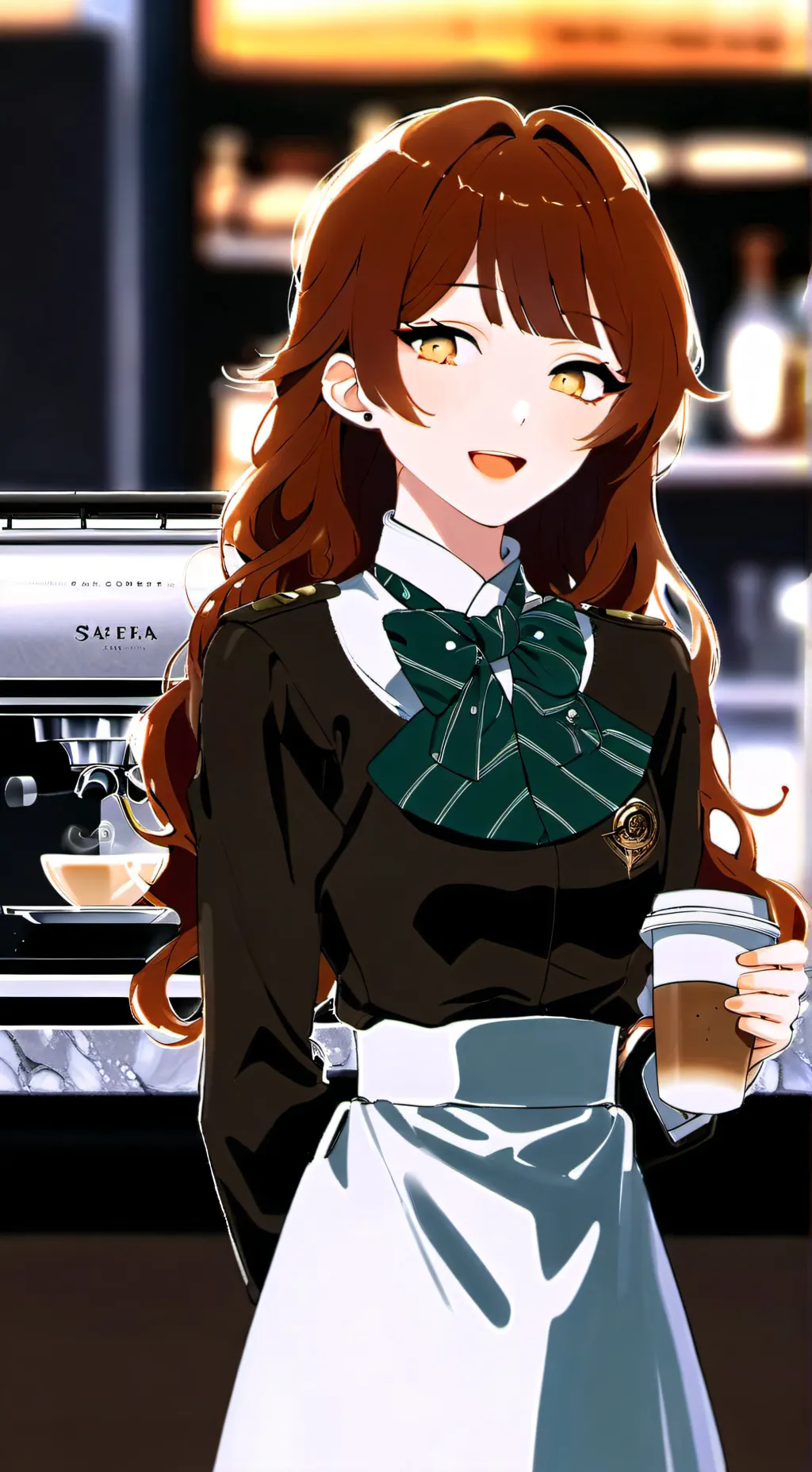 ai character: Angela background