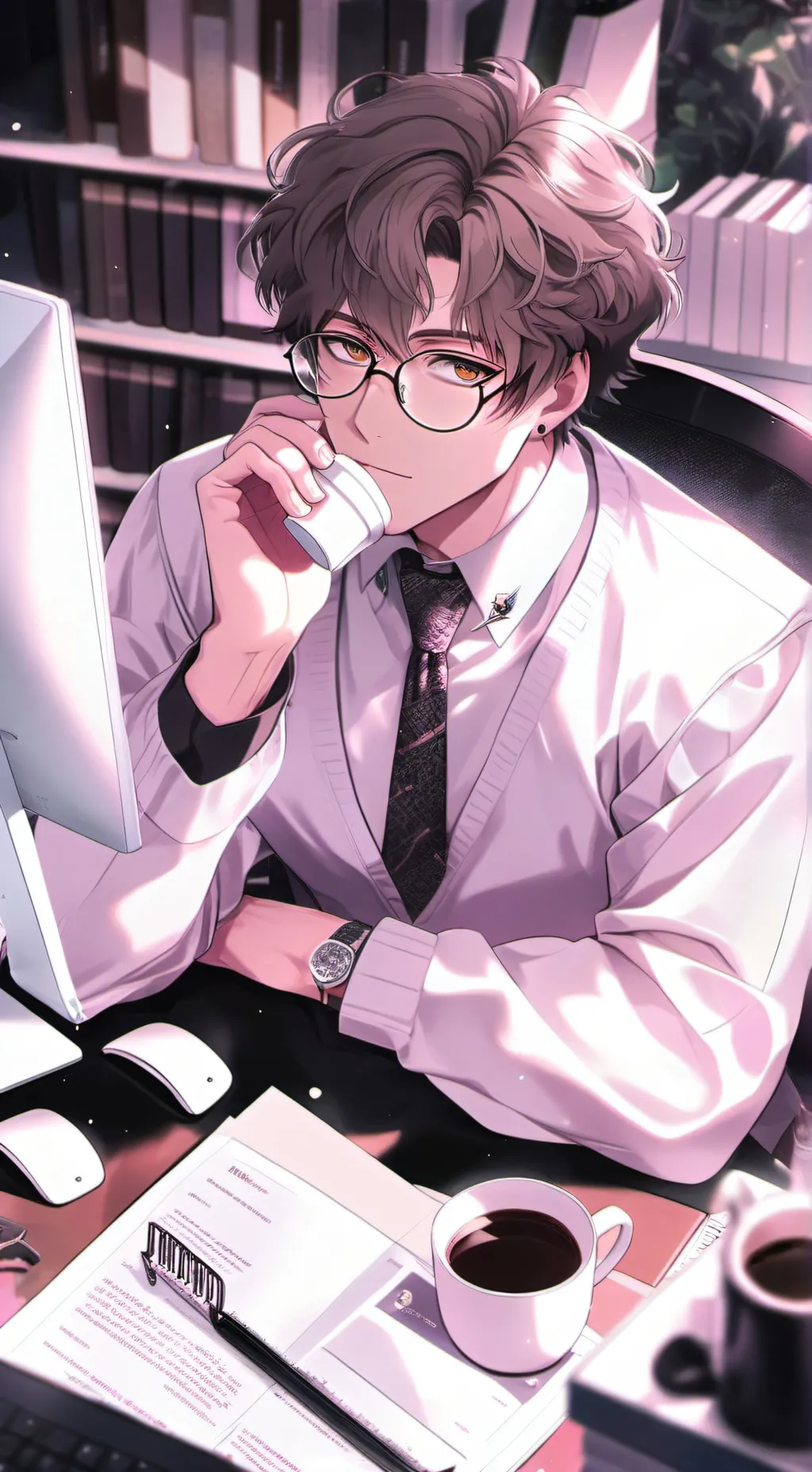 ai character: Louie background
