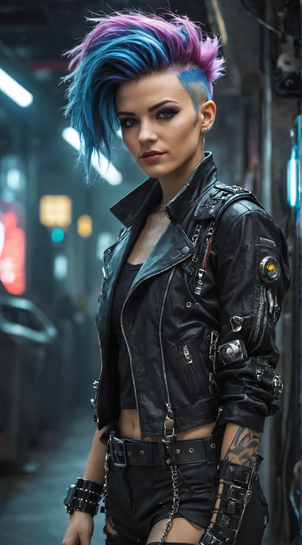 ai character: Future  background