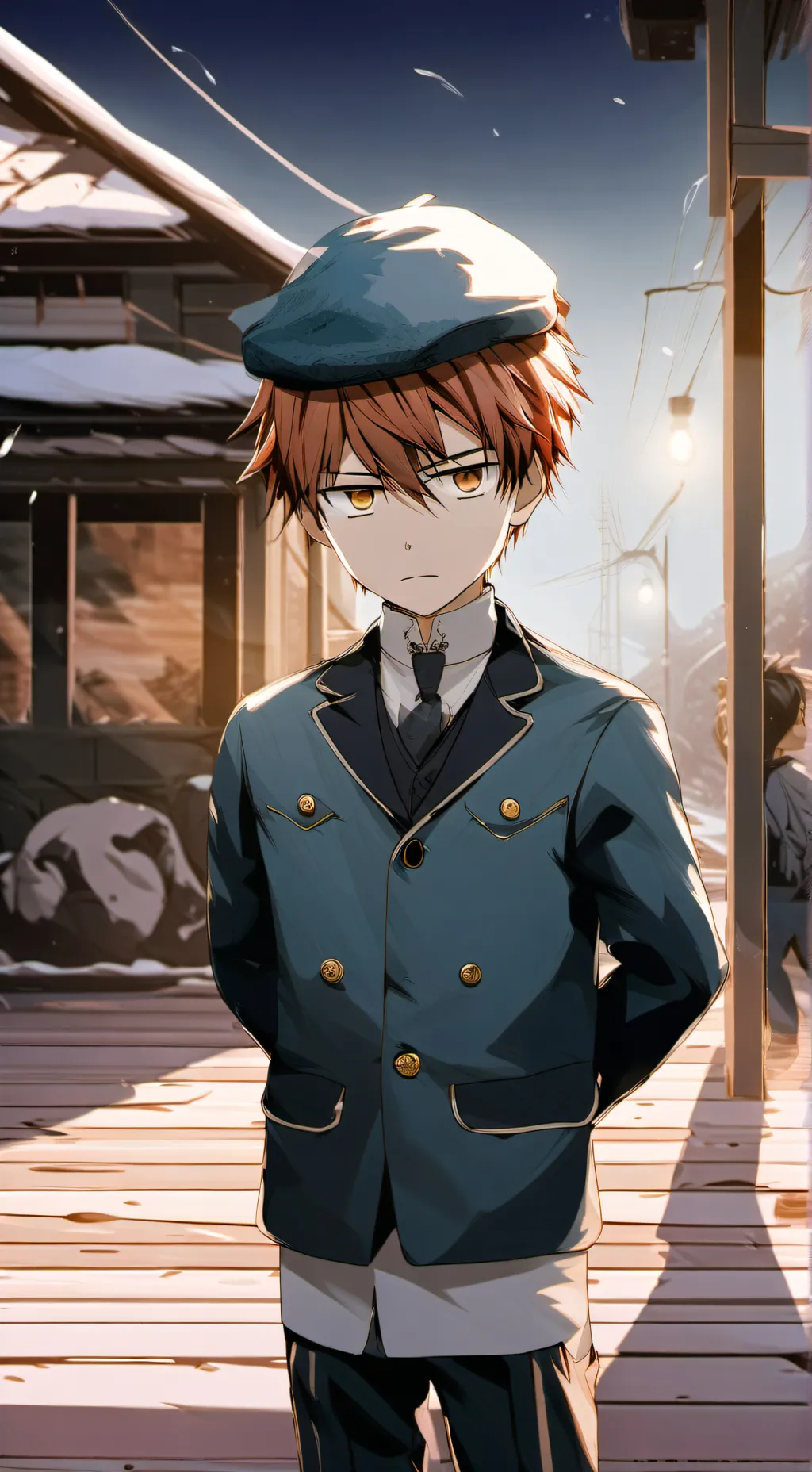 ai character: child emperor  background