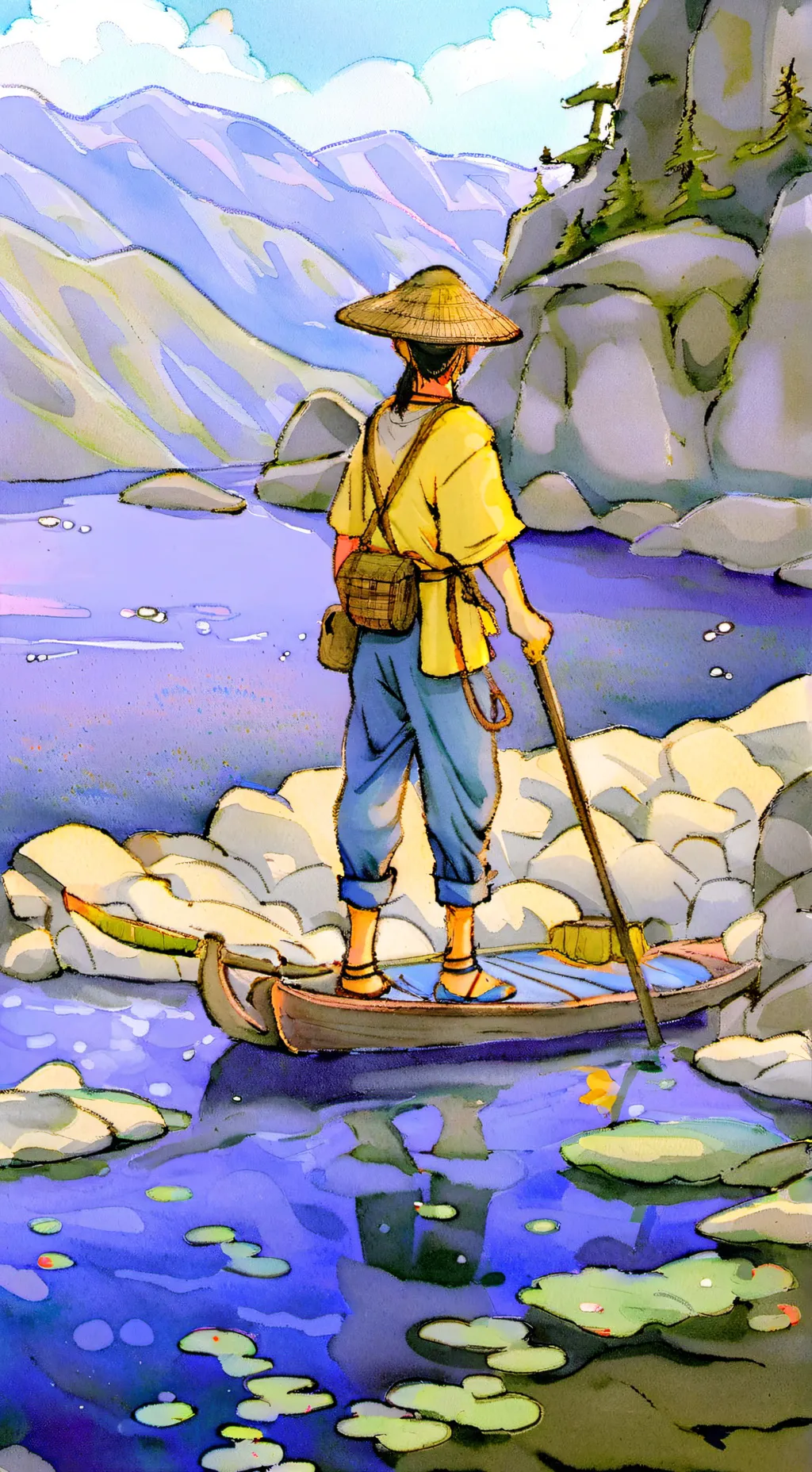 ai character: dos esposos  background