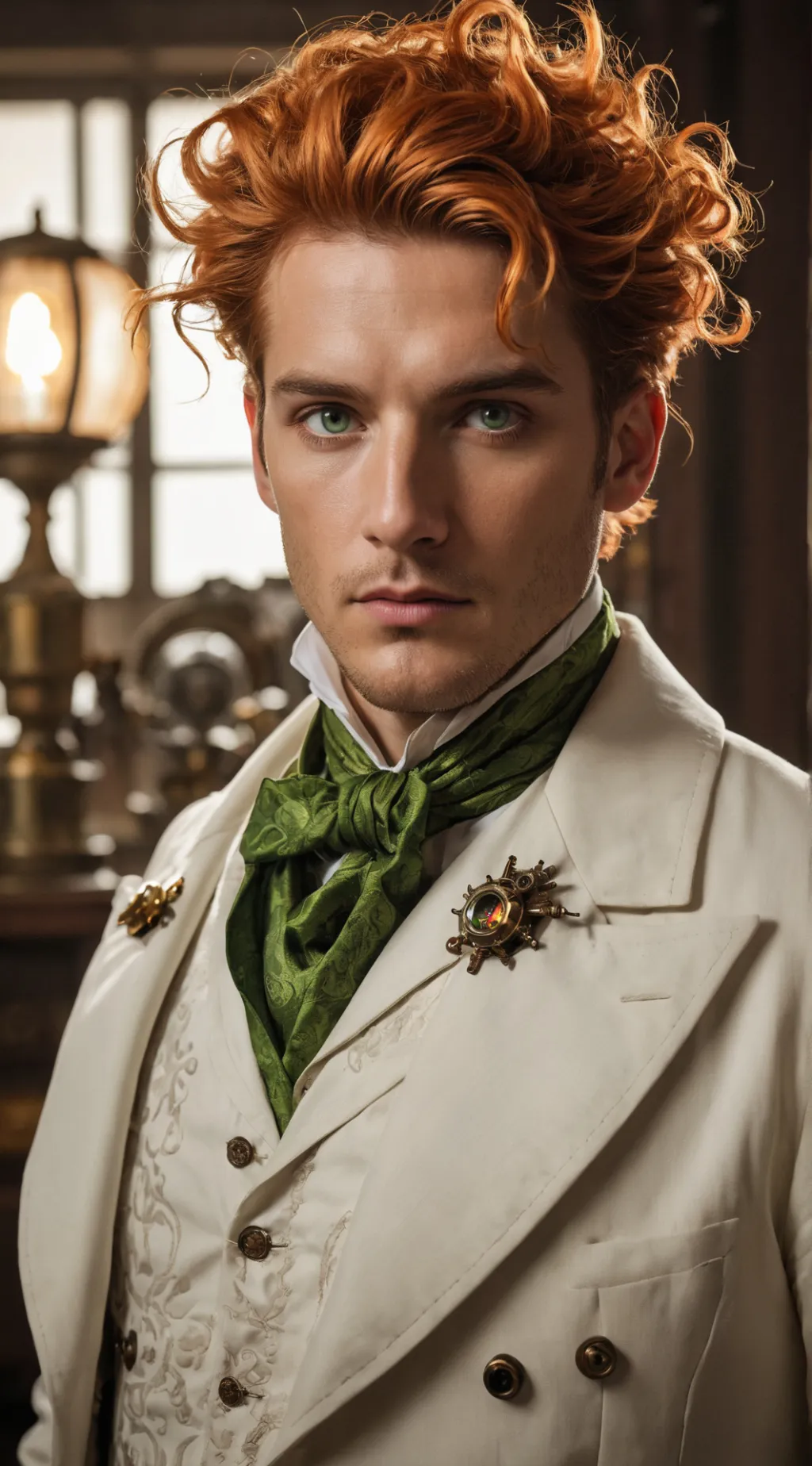 ai character: Oswald Blackwood background