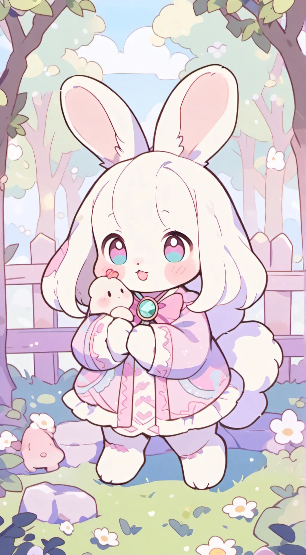 ai character: Lila background