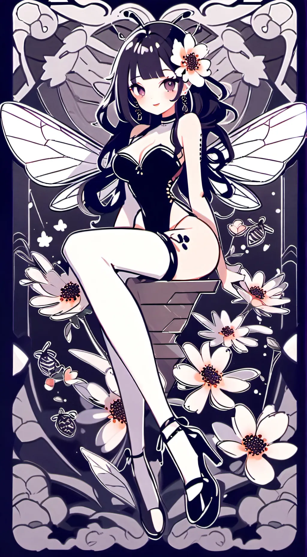 ai character: Luna  background