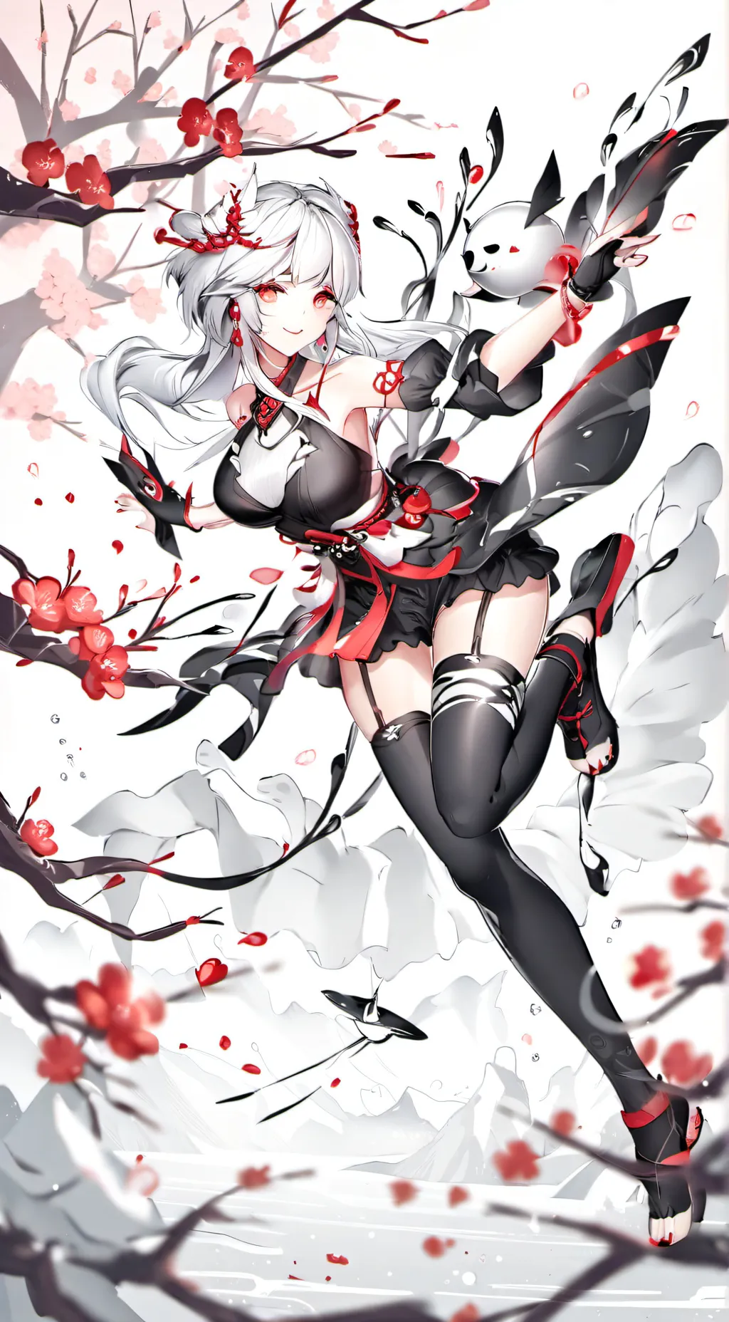 ai character: No background