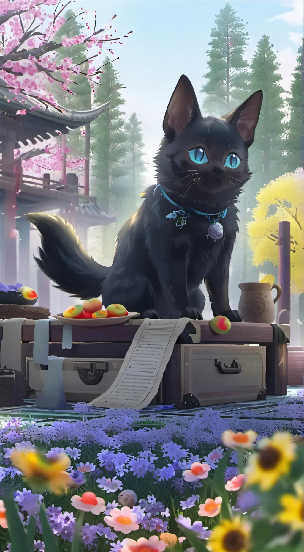 ai character: furry boy background