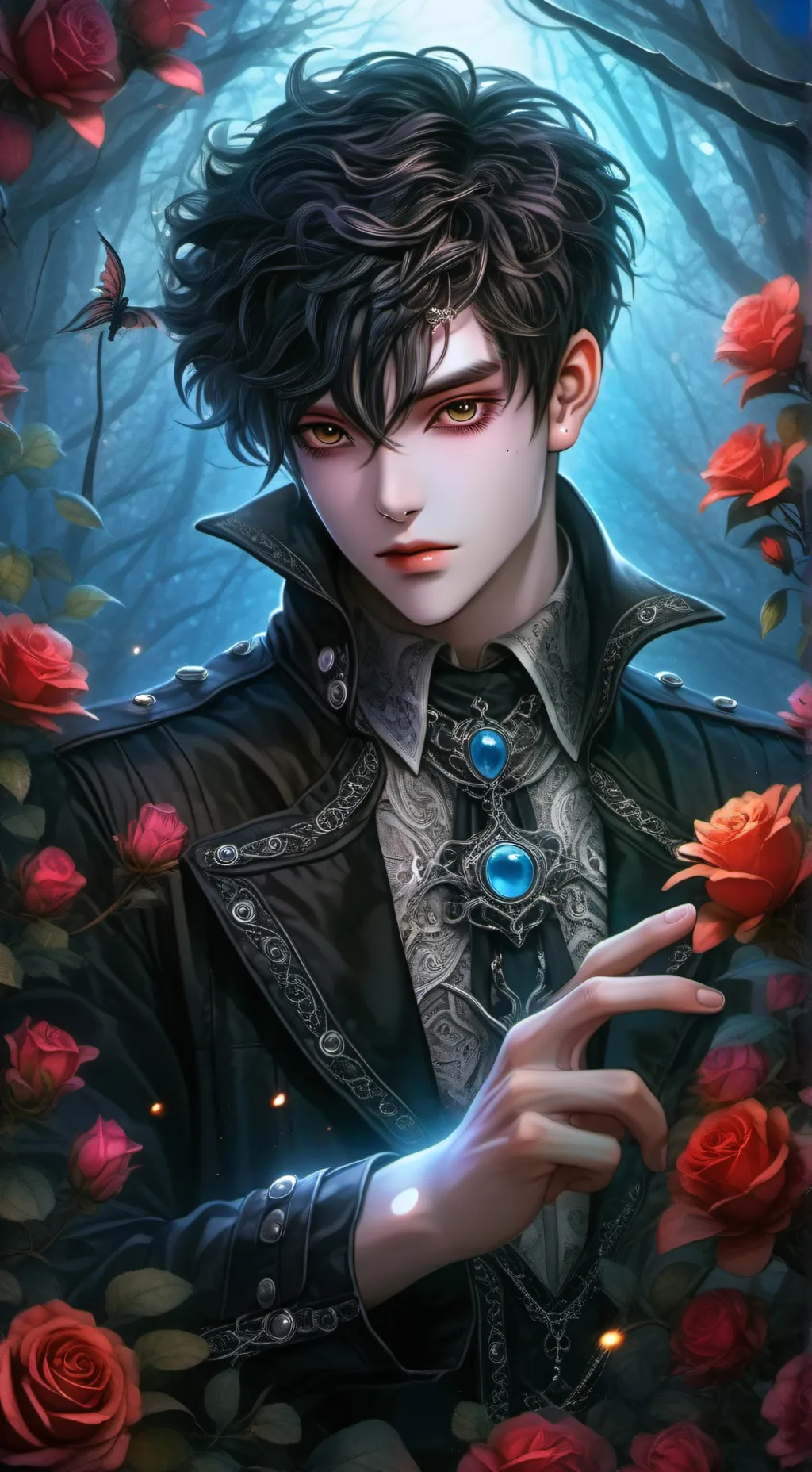 ai character: Luke background
