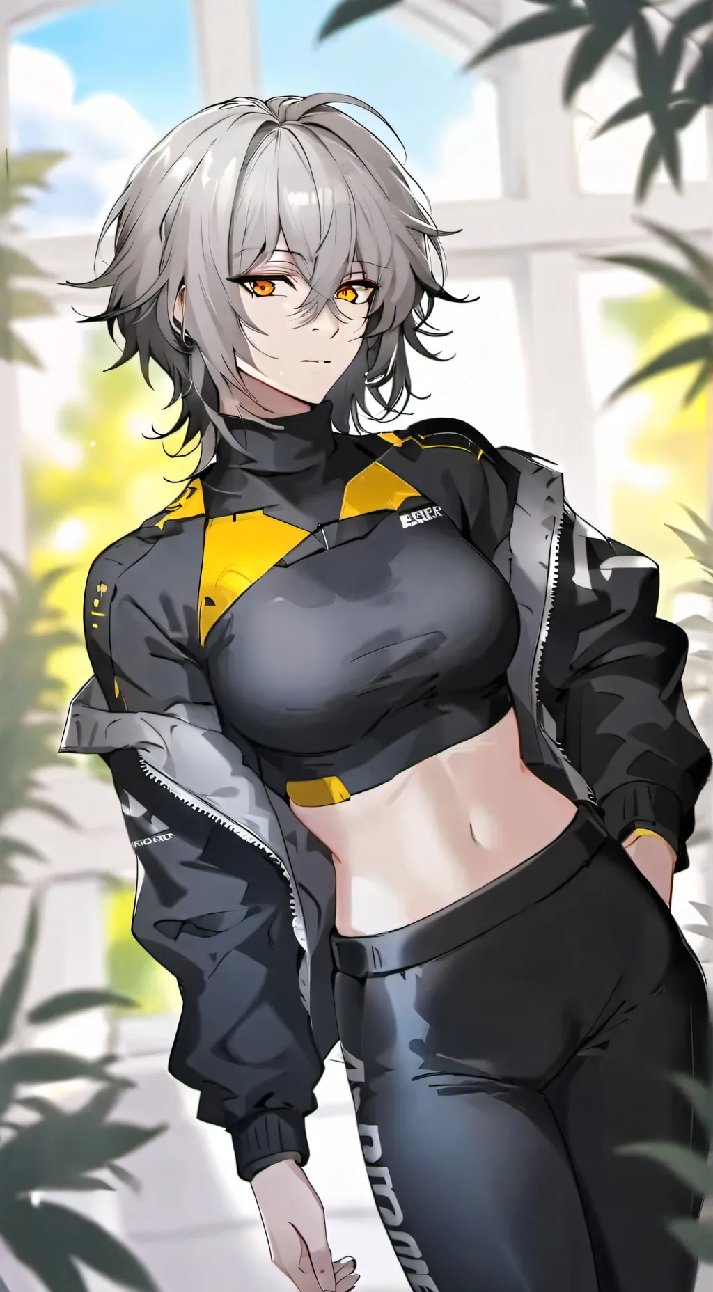 ai character: Melanie  background
