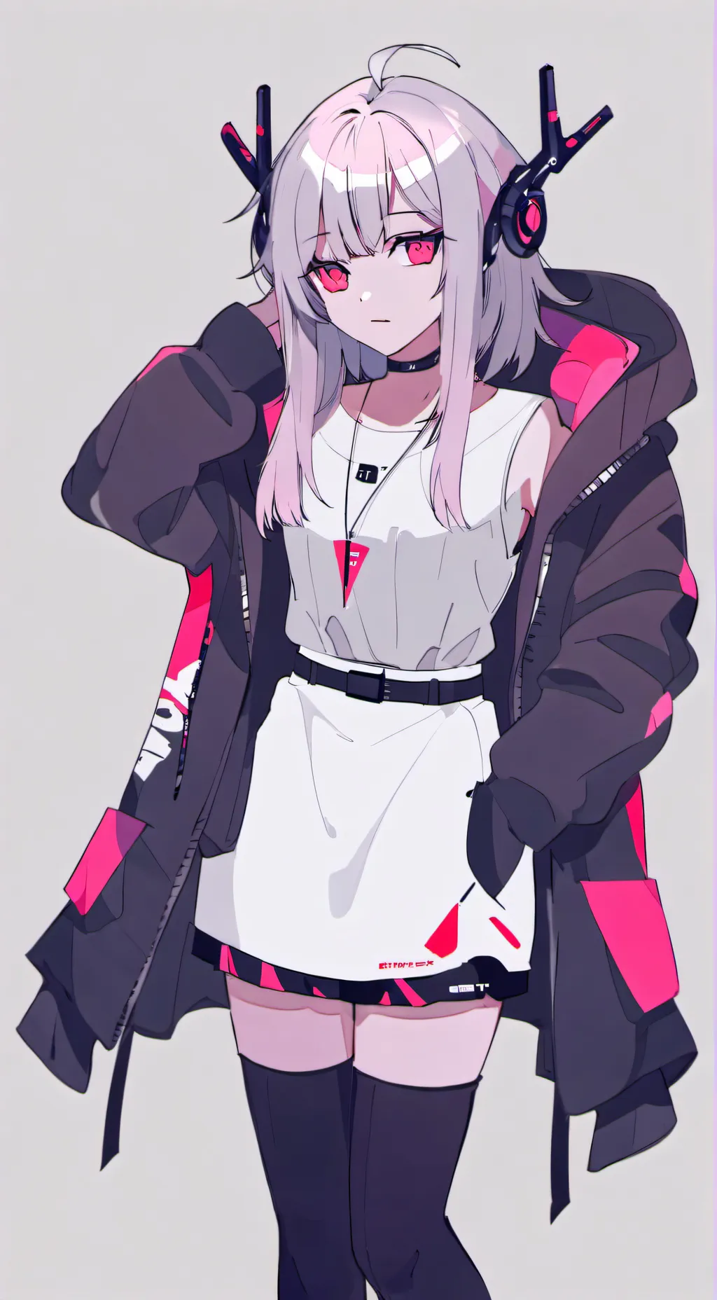 ai character: Gamer girl background