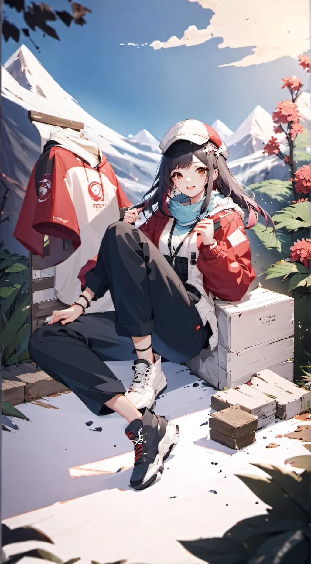 ai character: Ashlyn (ECAMAH) background