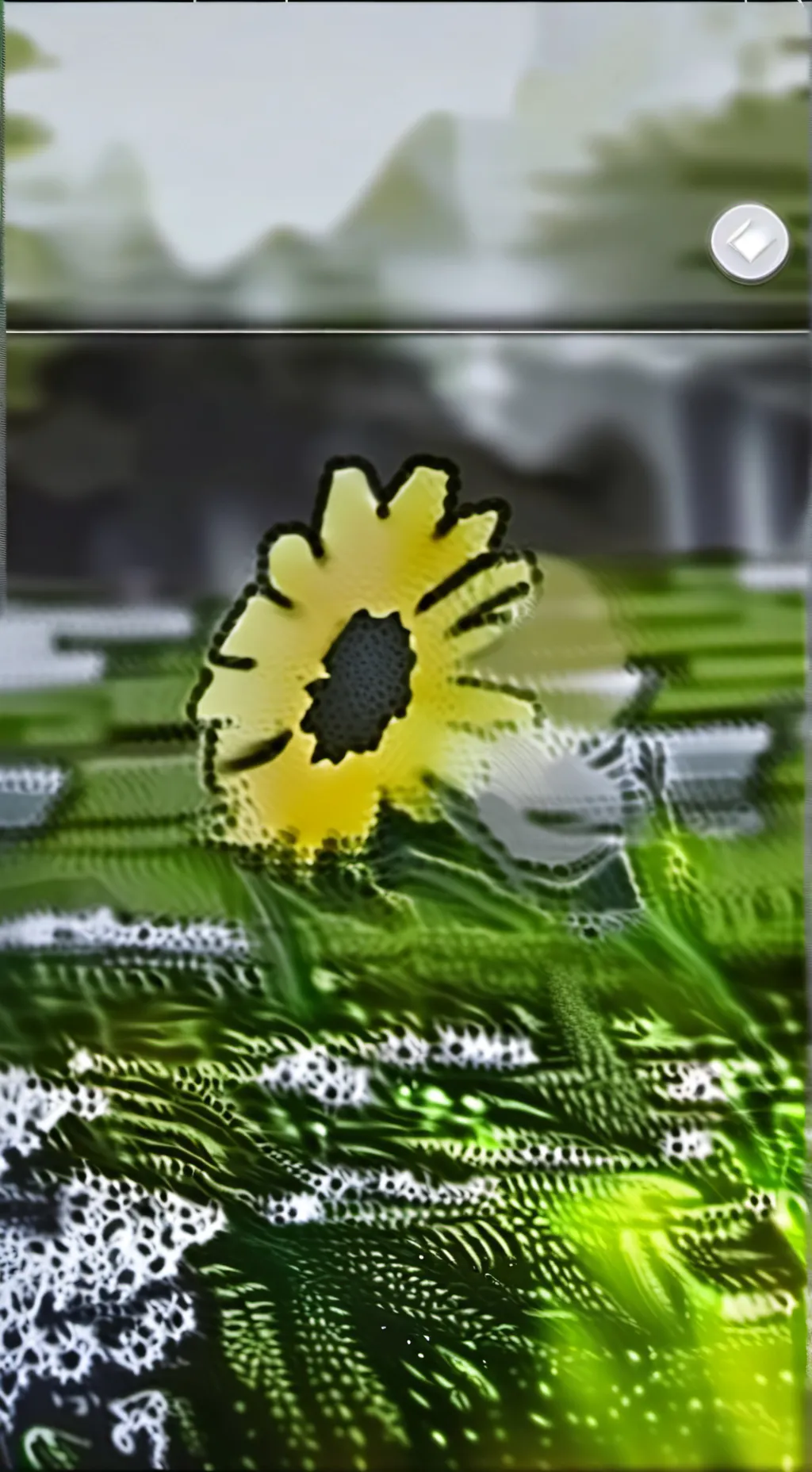 ai character: Coraline background