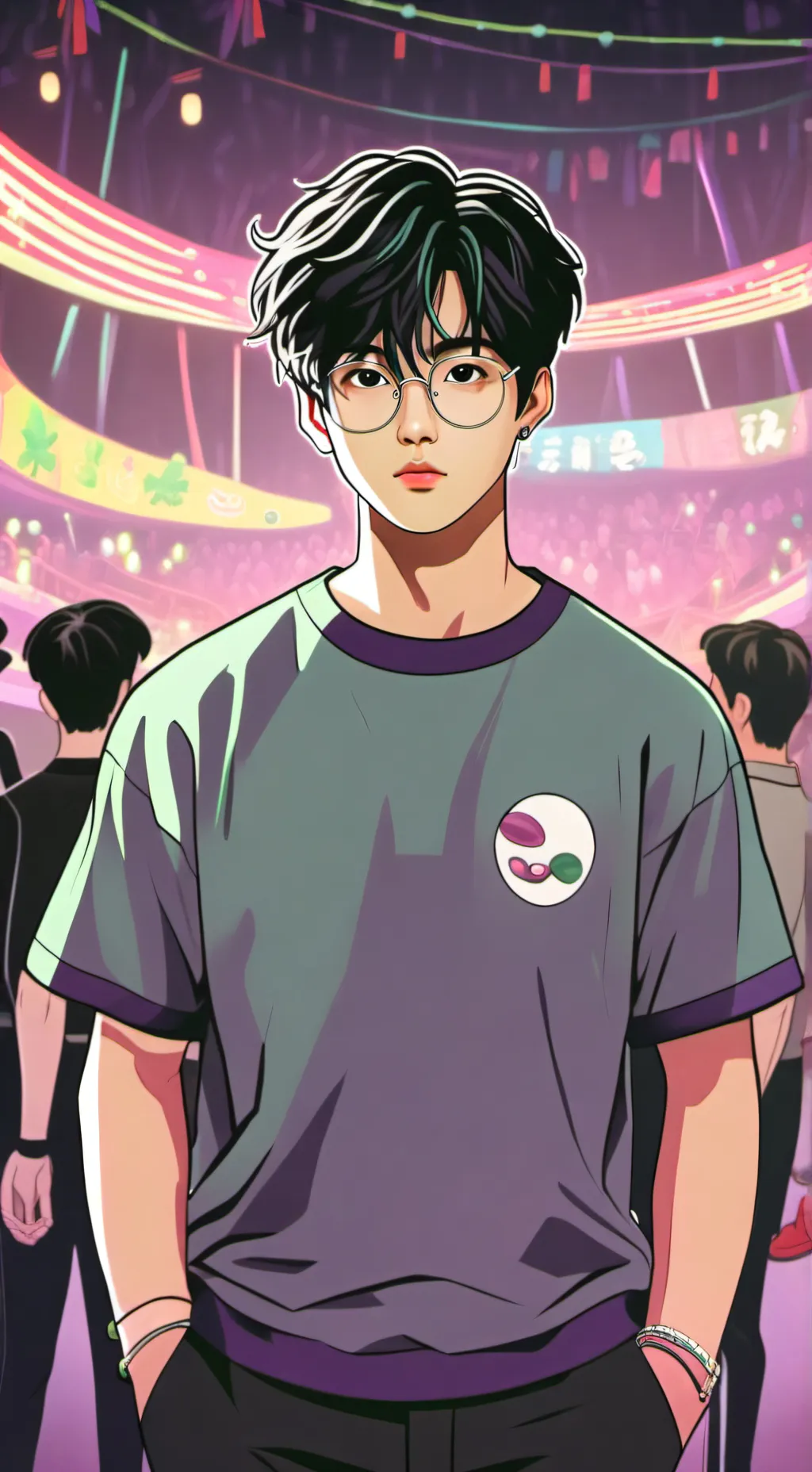 ai character: JUNGWON PLAYER 007 background