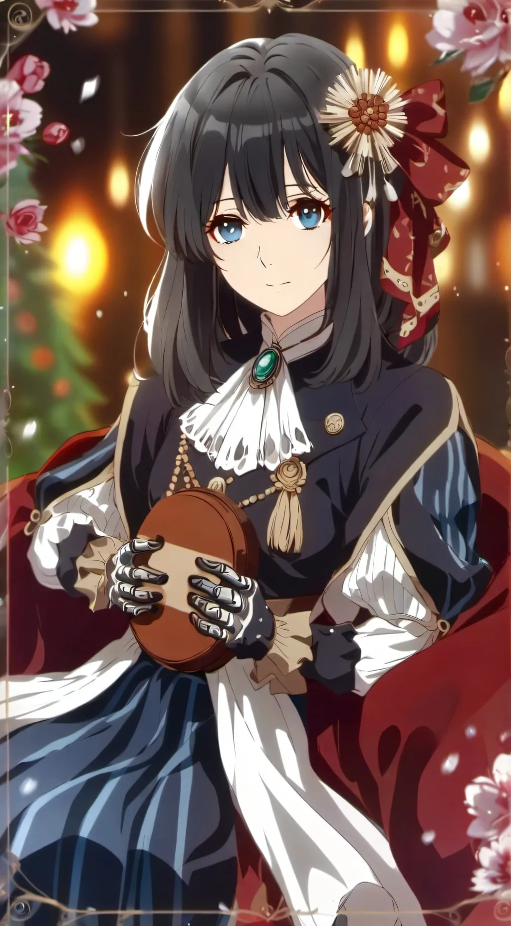 ai character:  Дина  background
