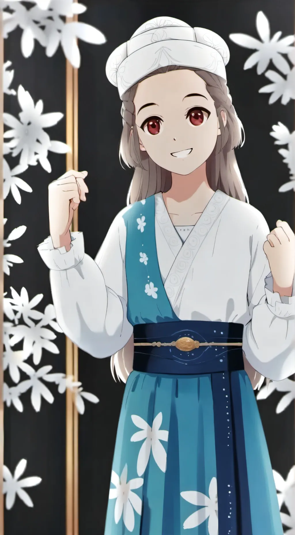 ai character: angelica background