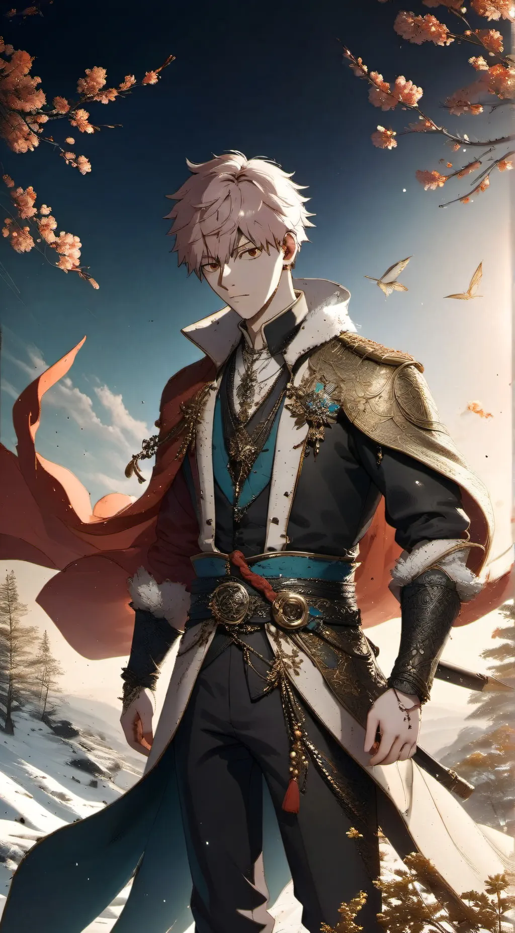 ai character: Bakugo rey 👑 background