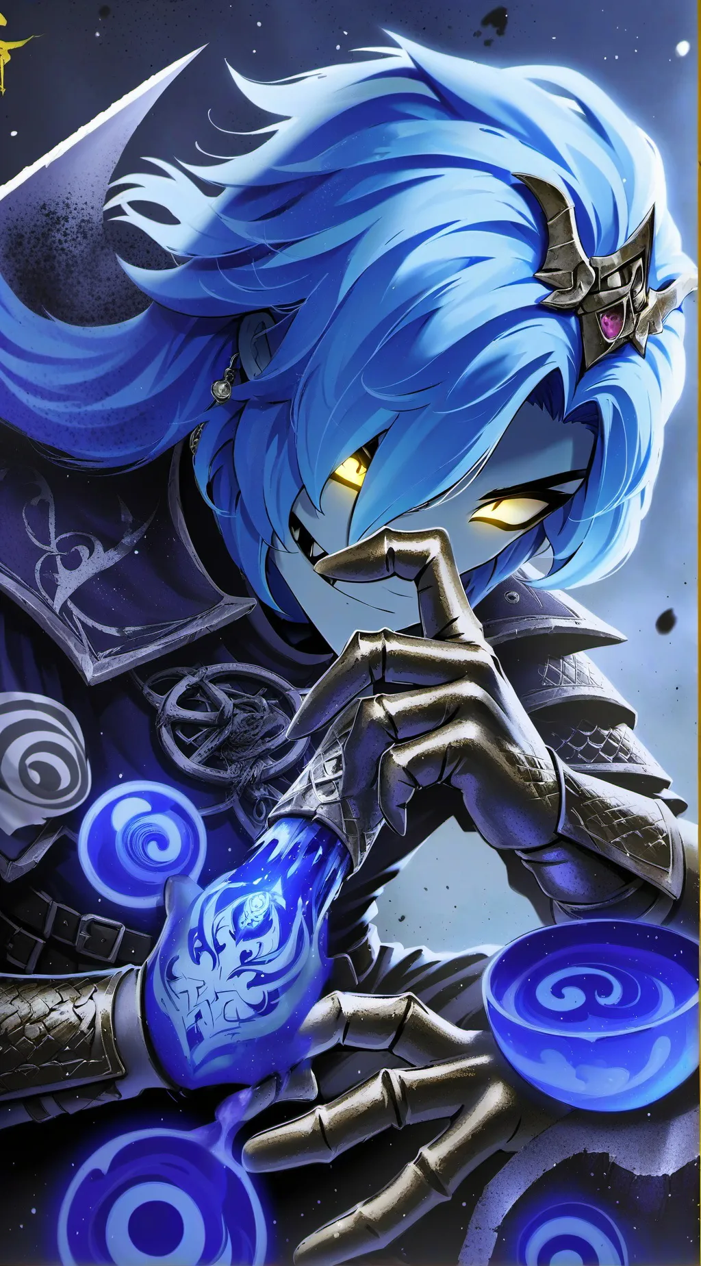 ai character: Элис background