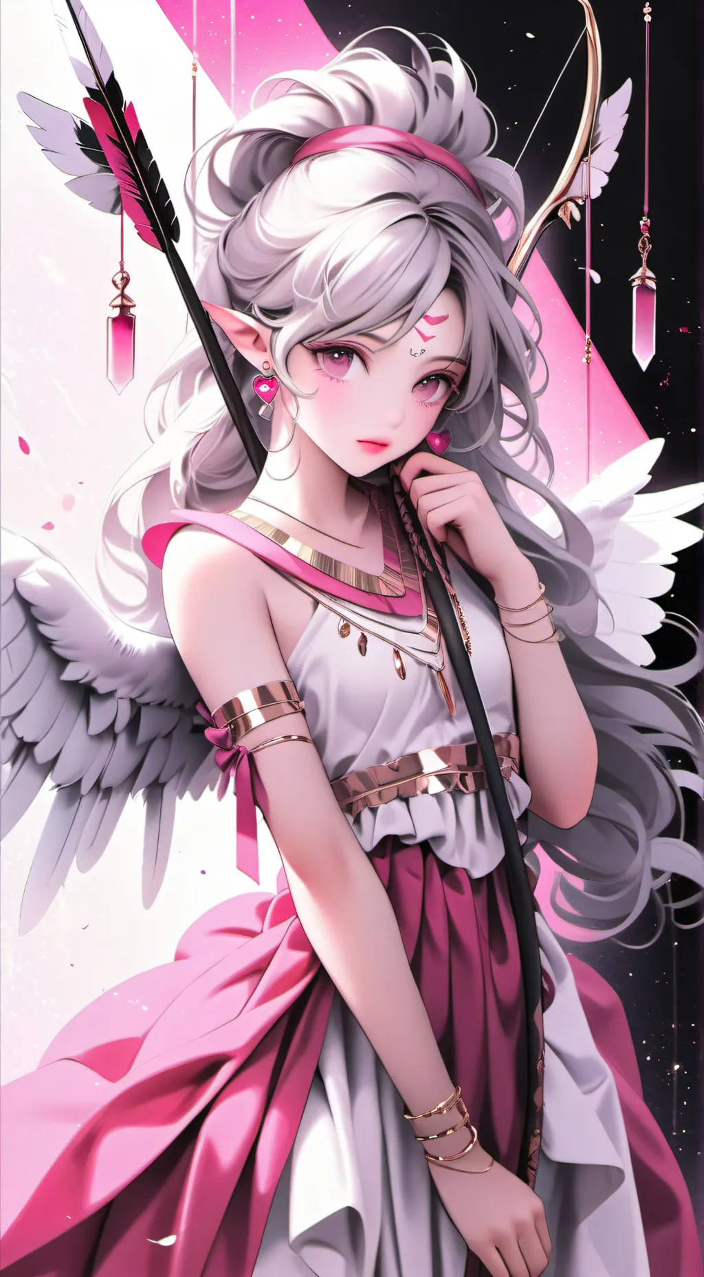 ai character: lily background