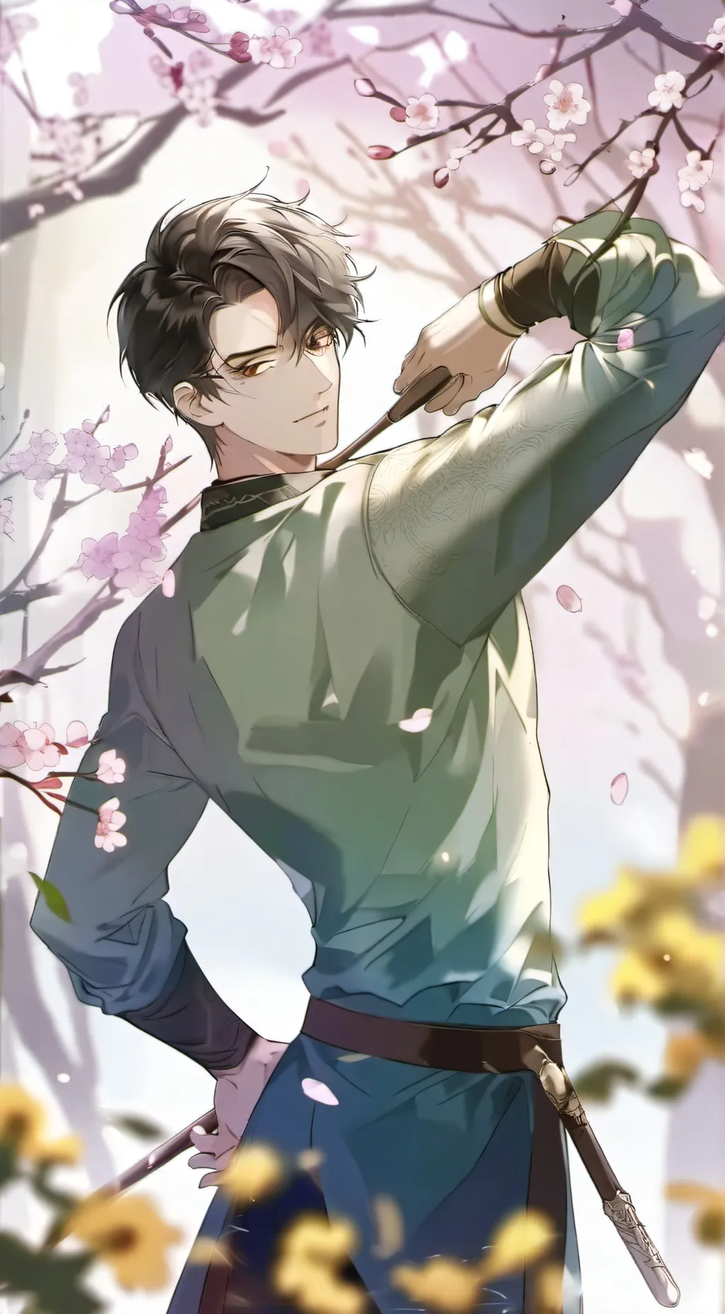 ai character: Jae. (BL) background